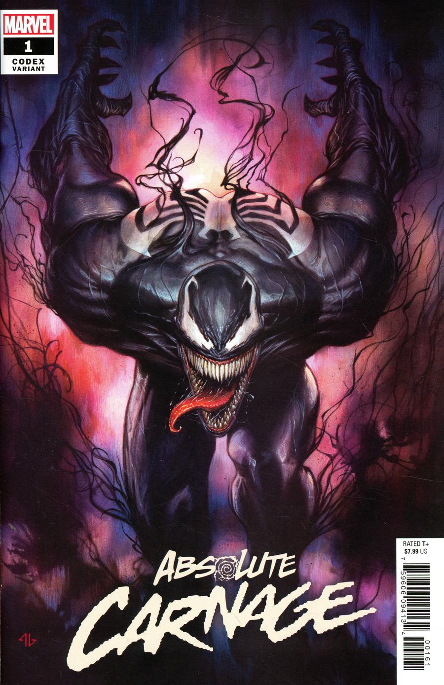 Absolute Carnage #1 Cover I Incentive Adi Granov Codex Variant Cover