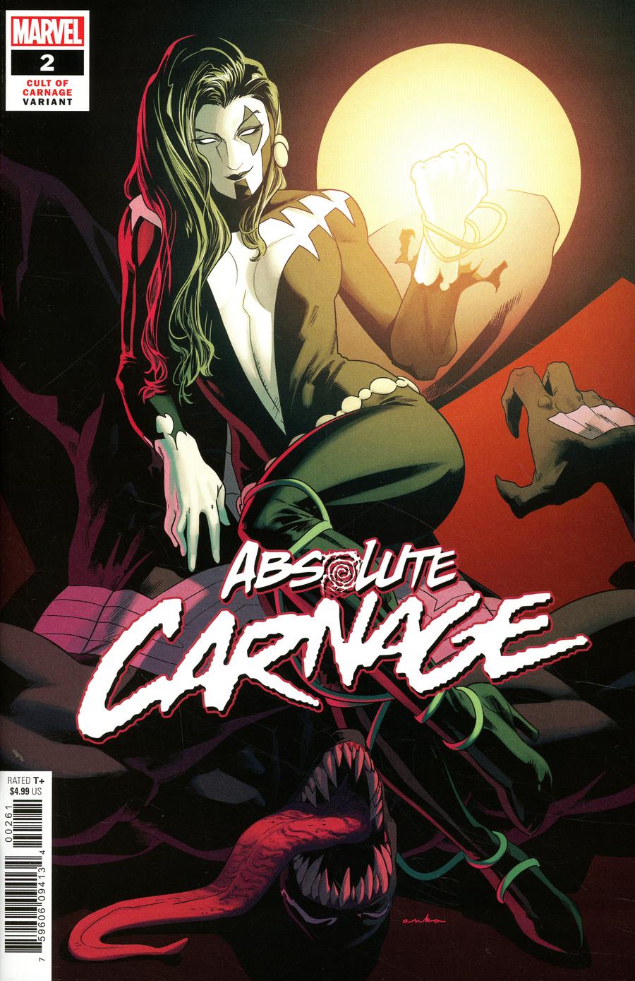 Absolute Carnage #2 Cover G Incentive Kris Anka Cult Of Carnage Variant Cover