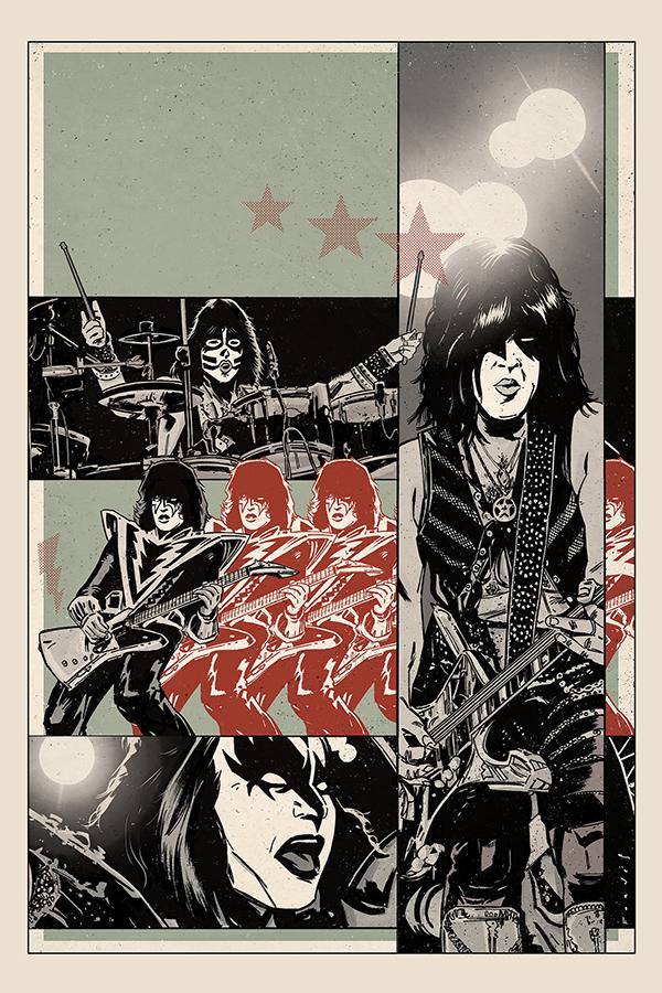 KISS The End #5 Cover F Incentive Jorge Fornes Virgin Cover