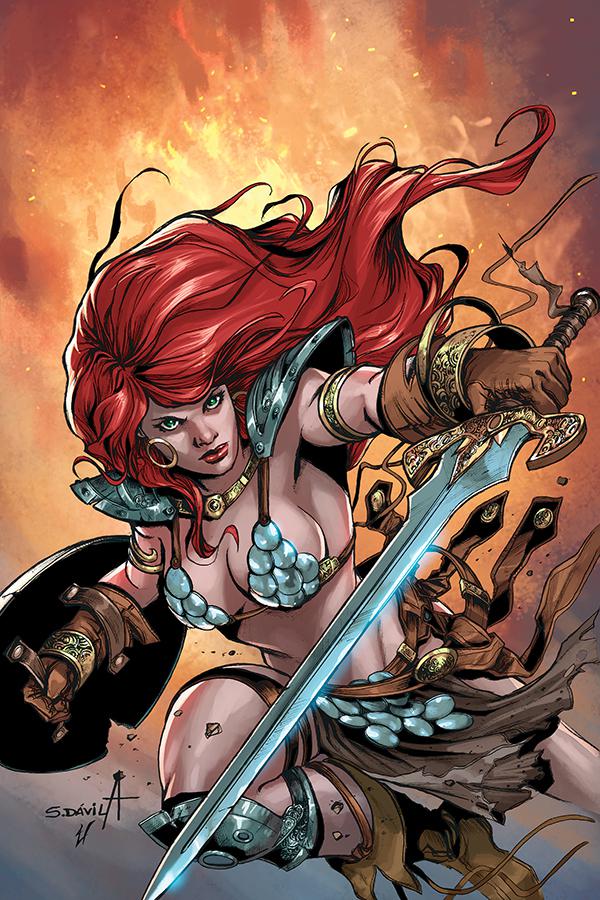 Red Sonja Birth Of The She-Devil #3 Cover D Incentive Sergio Davila Virgin Cover