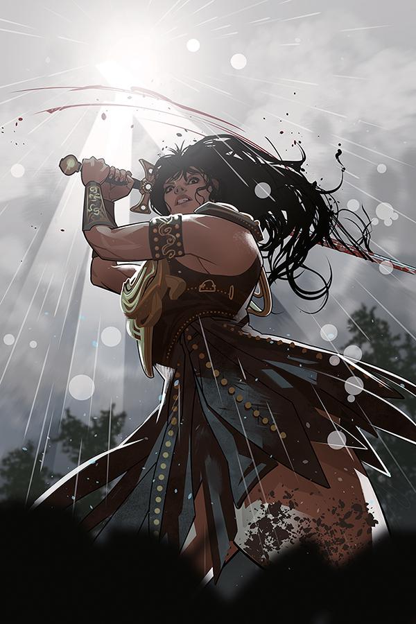 Xena Warrior Princess Vol 4 #5 Cover E Incentive Rachael Stott Virgin Cover