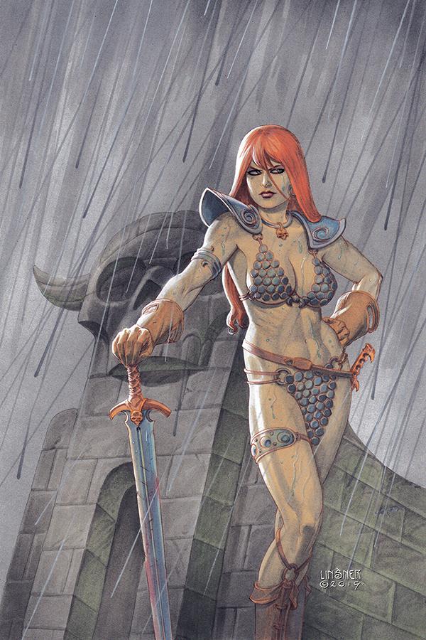 Red Sonja Vol 8 #7 Cover O Limited Edition Joseph Michael Linsner Virgin Cover