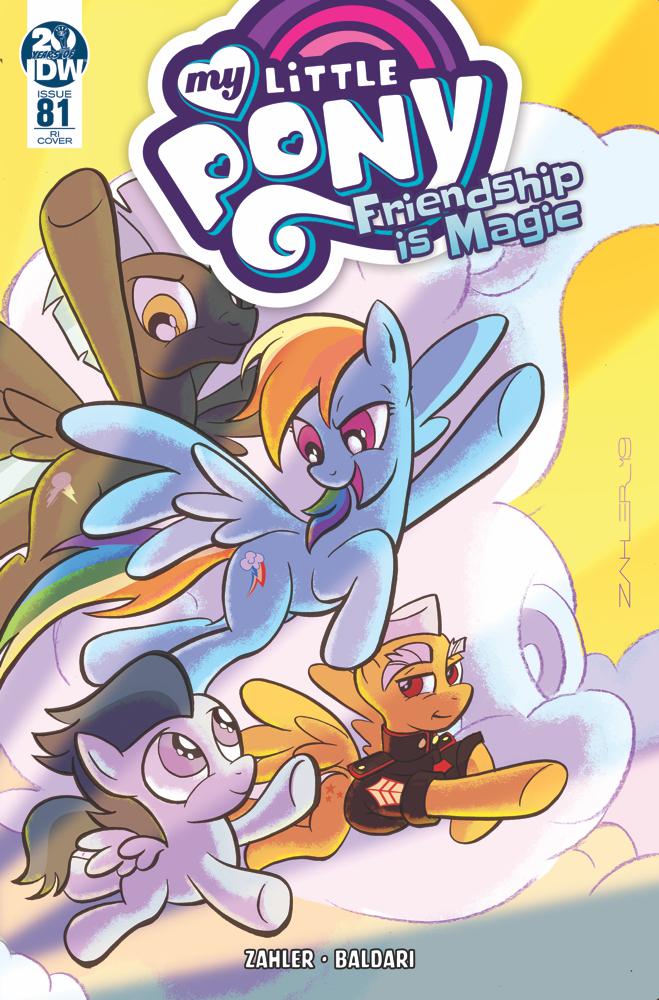 My Little Pony Friendship Is Magic #81 Cover C Incentive Thom Zahler Variant Cover