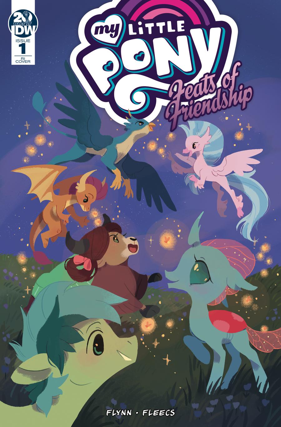 My Little Pony Feats Of Friendship #1 Cover C Incentive Katie ONeill Variant Cover