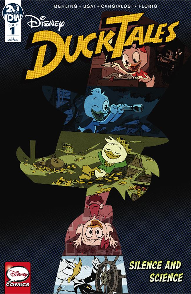 Ducktales Silence And Science #1 Cover C Incentive Ducktales Creative Team Variant Cover