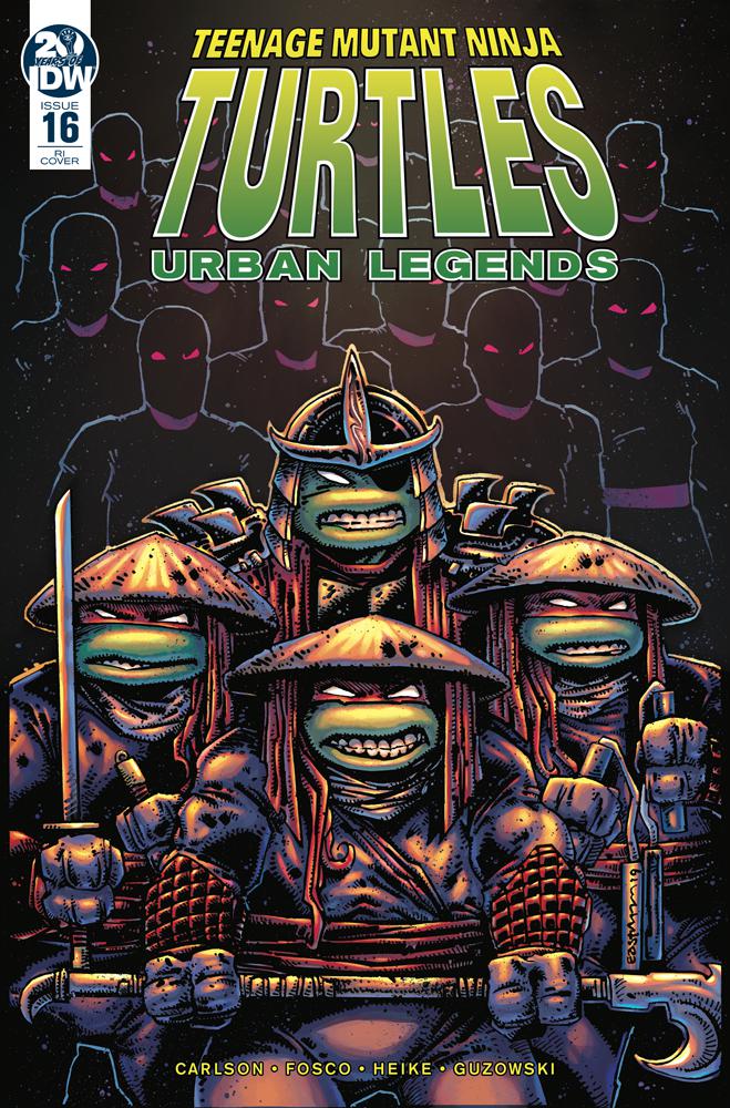 Teenage Mutant Ninja Turtles Urban Legends #16 Cover C Incentive Kevin Eastman Variant Cover