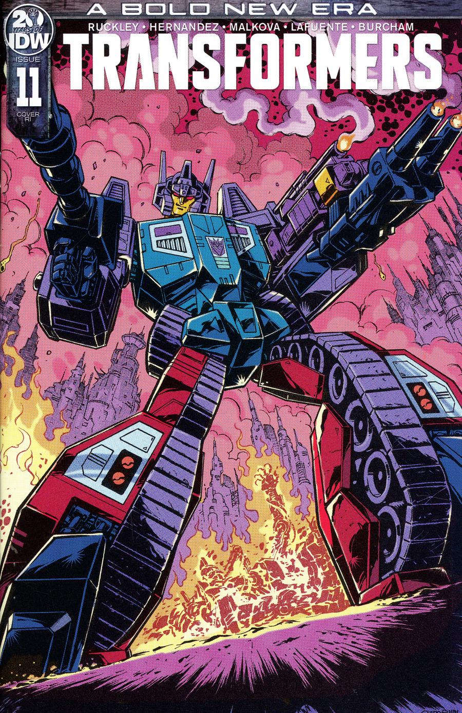 Transformers Vol 4 #11 Cover C Incentive Guido Guidi Variant Cover