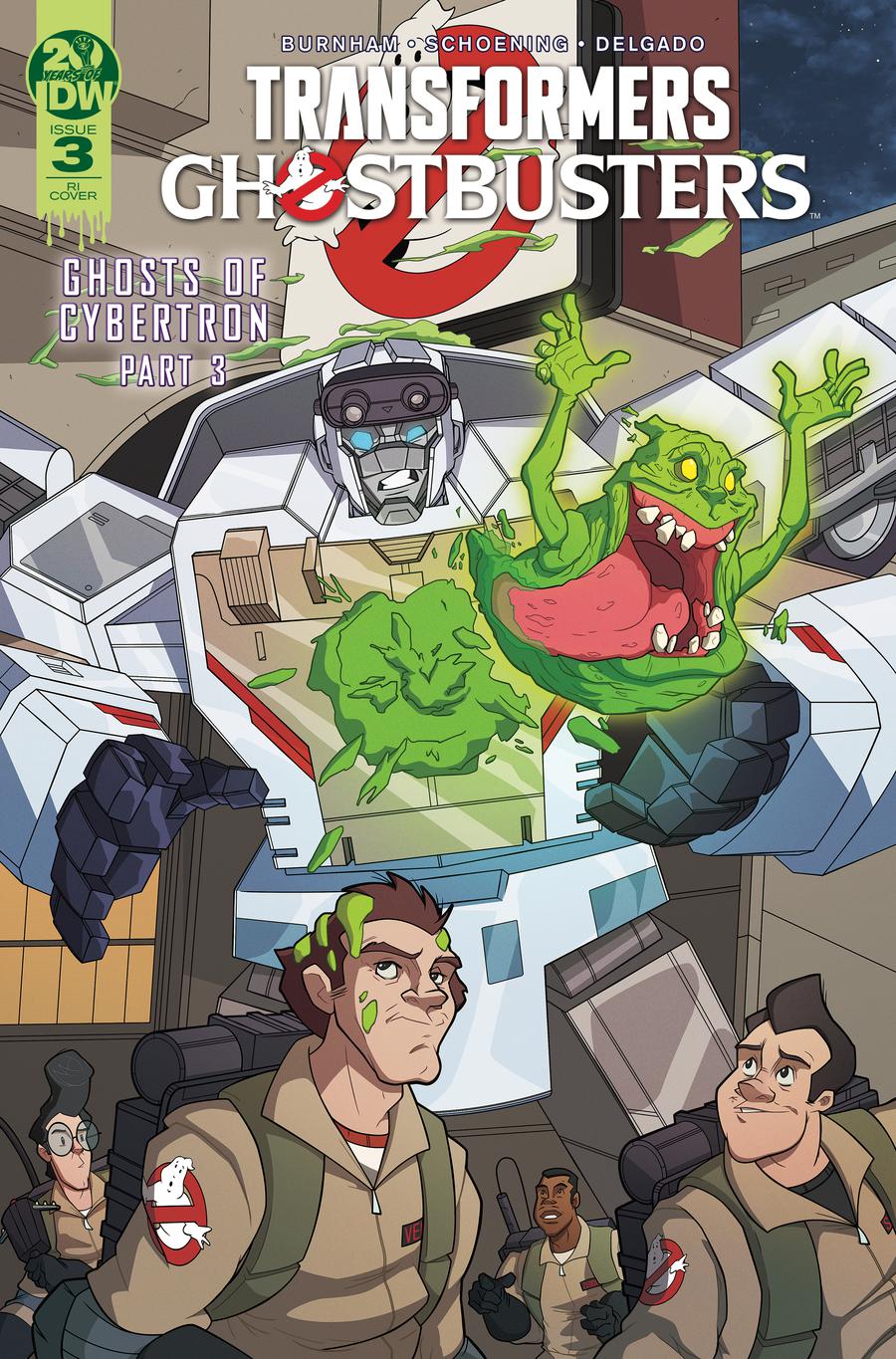 Transformers Ghostbusters #3 Cover C Incentive Philip Murphy Variant Cover