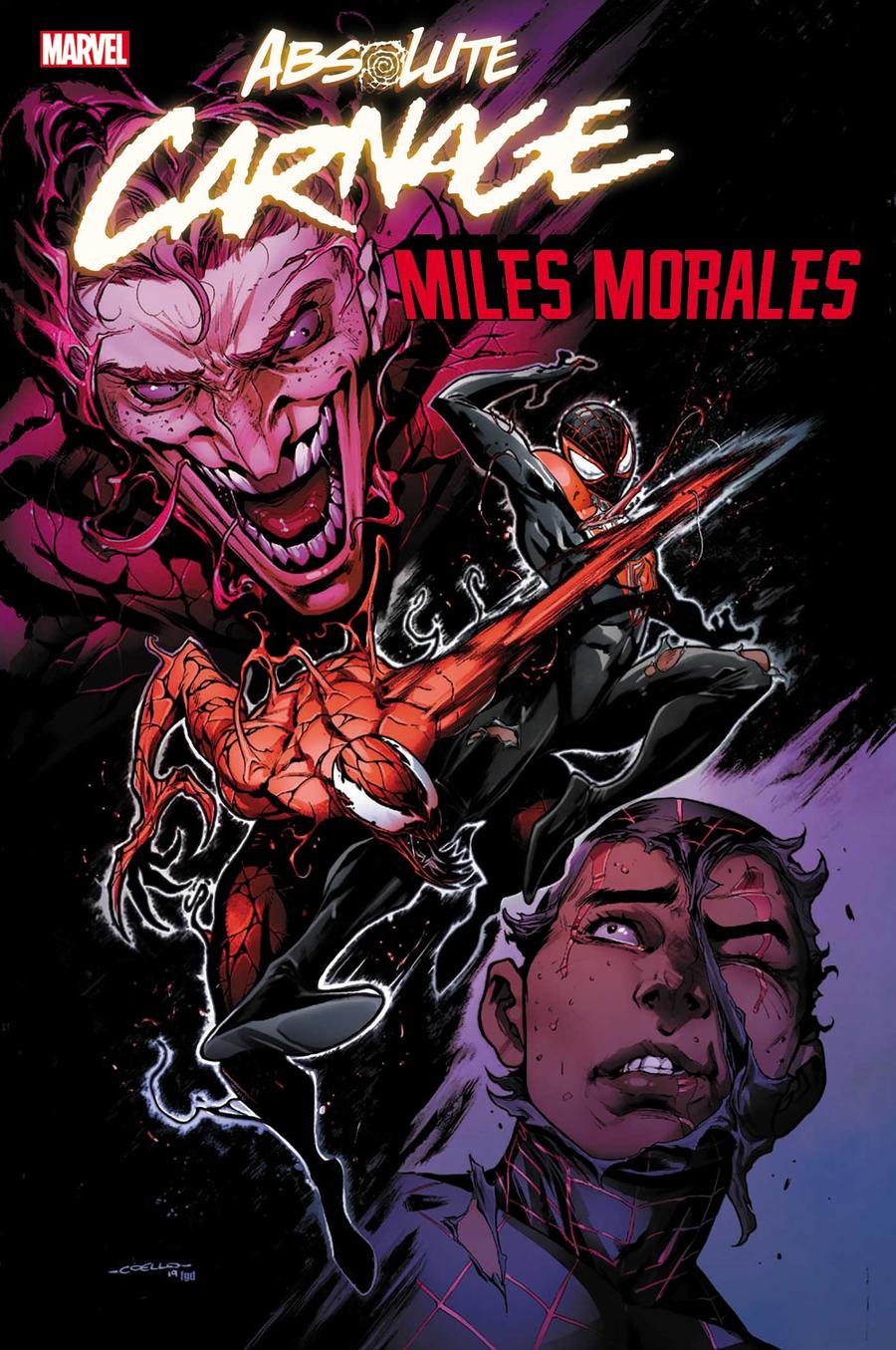 Absolute Carnage Miles Morales #1 Cover E Incentive Iban Coello Variant Cover