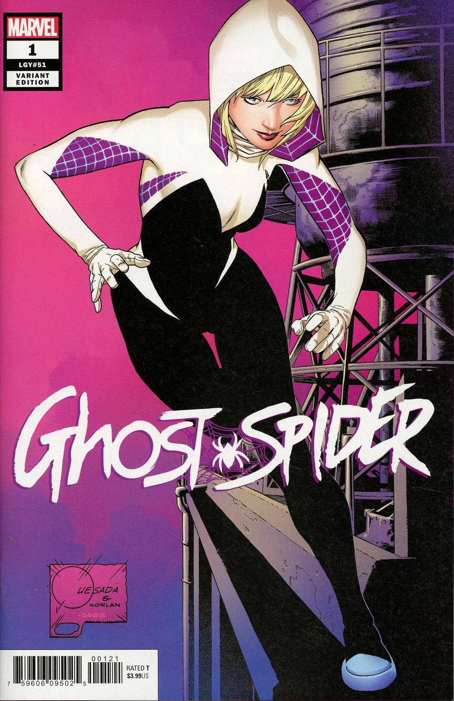 Ghost-Spider #1 Cover C Incentive Joe Quesada Variant Cover