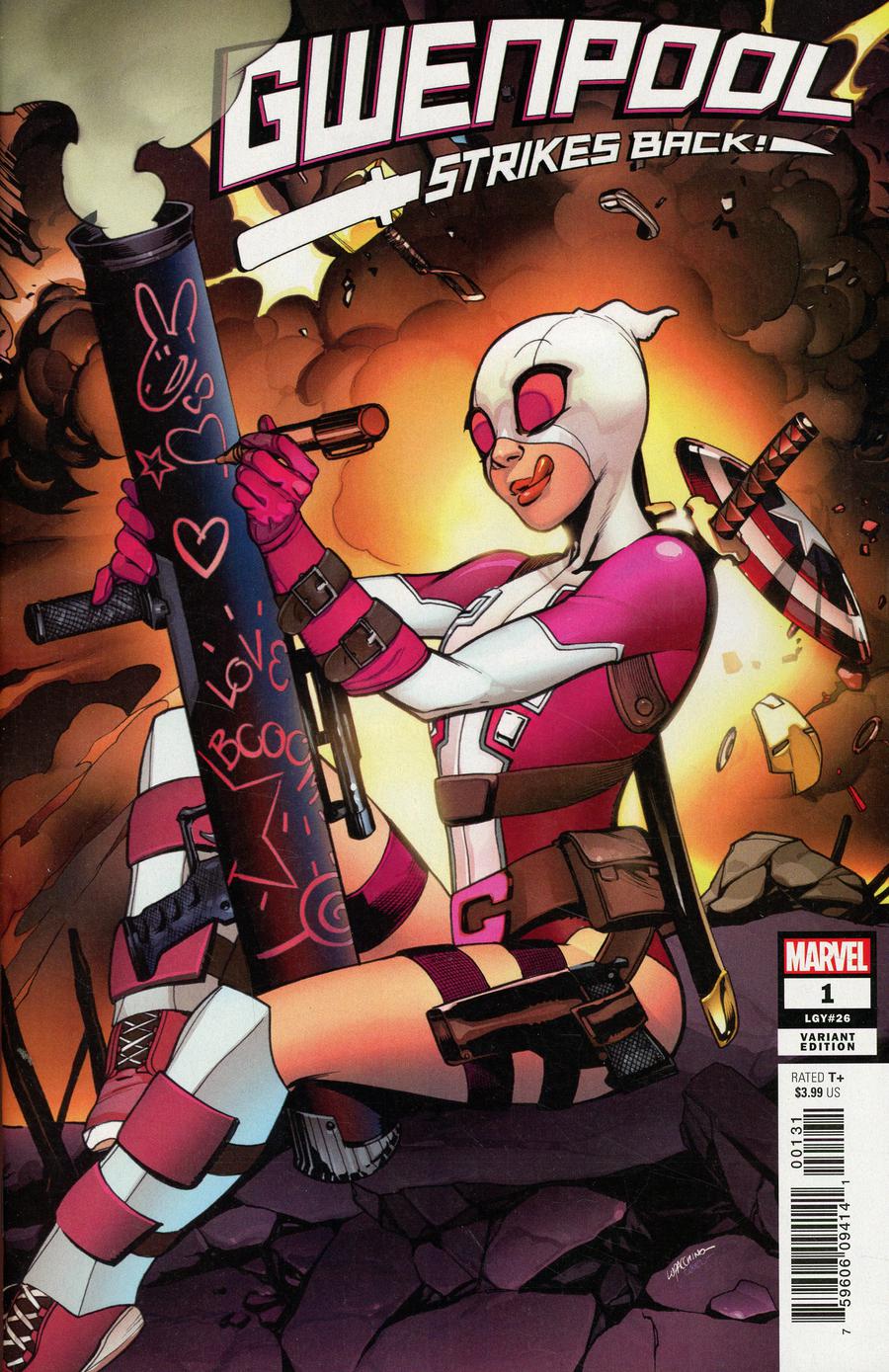 Gwenpool Strikes Back #1 Cover D Incentive Emanuela Lupacchino Variant Cover