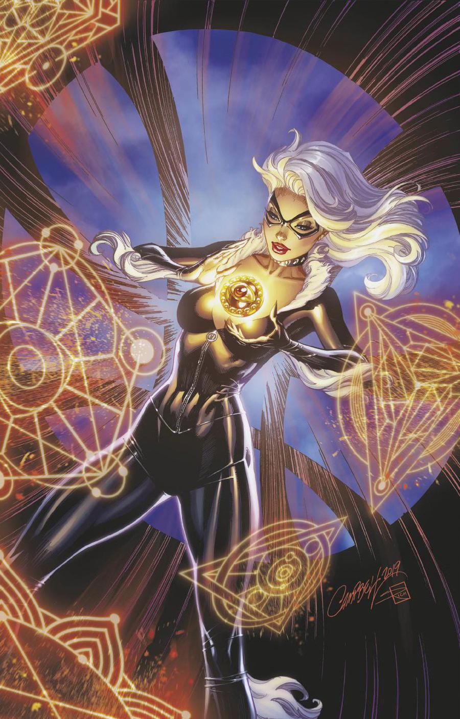 Black Cat #3 Cover E Incentive J Scott Campbell Virgin Cover