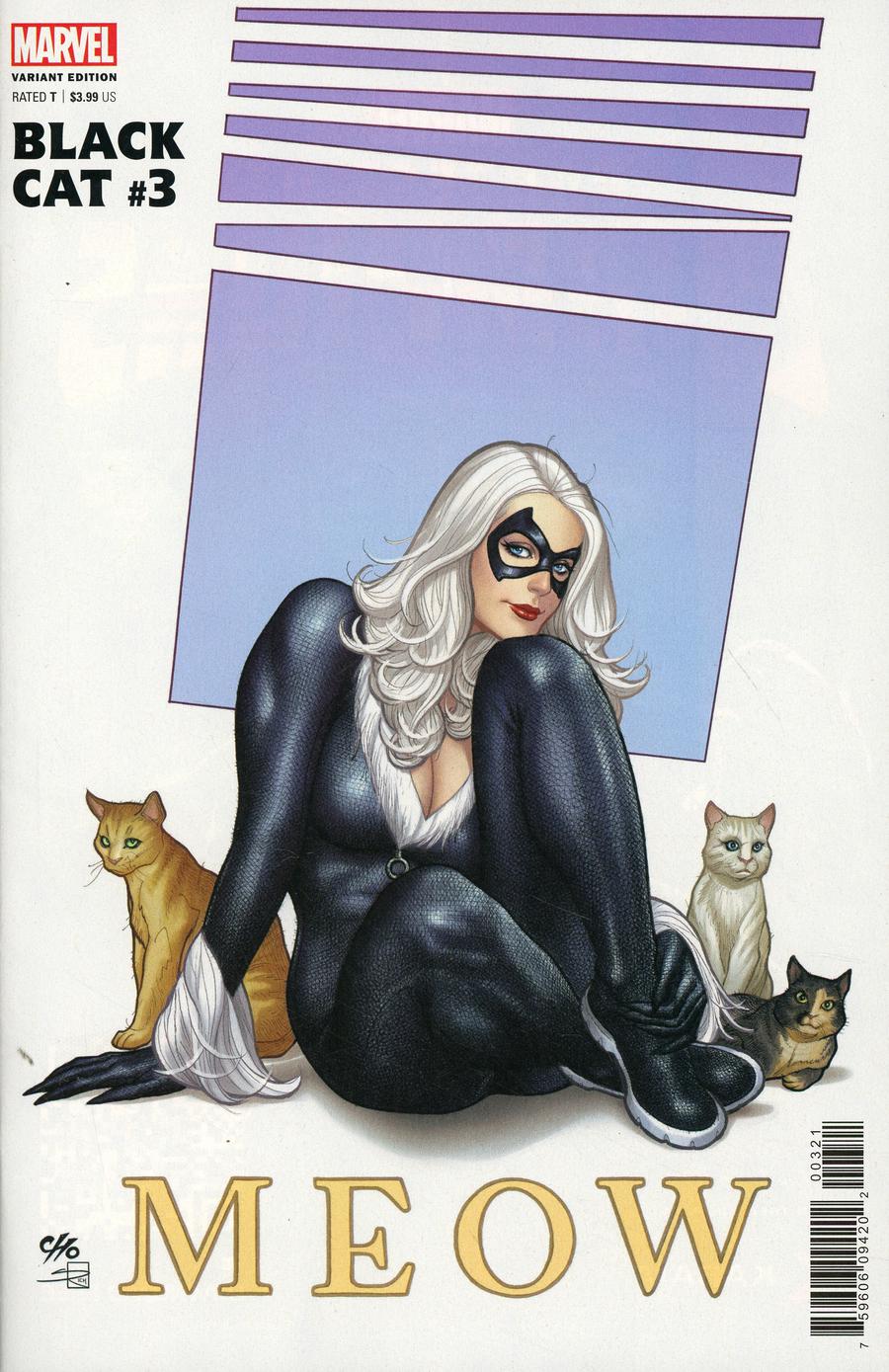 Black Cat #3 Cover D Incentive Frank Cho Variant Cover