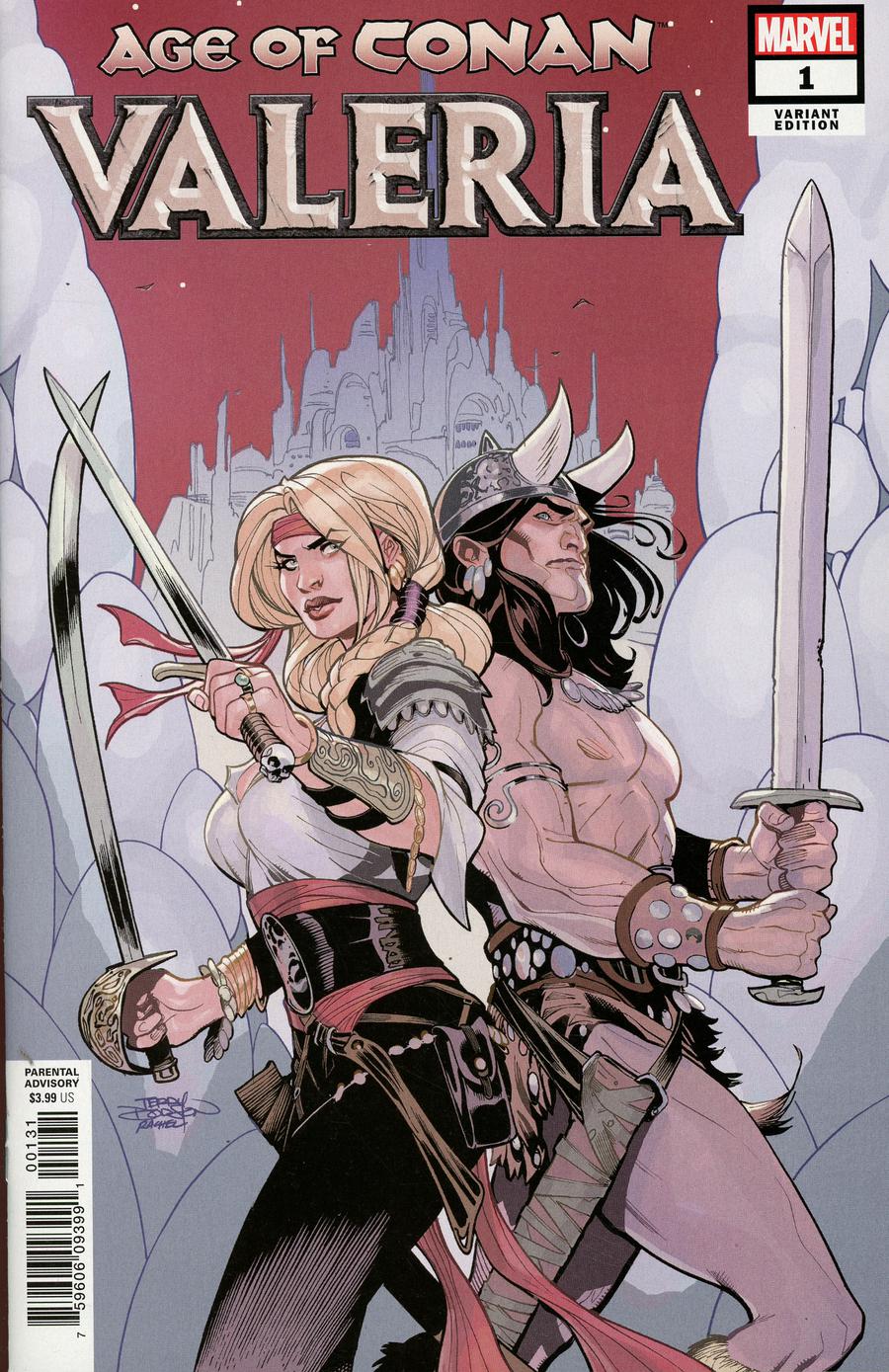 Age Of Conan Valeria #1 Cover C Incentive Terry Dodson Red Nails Variant Cover
