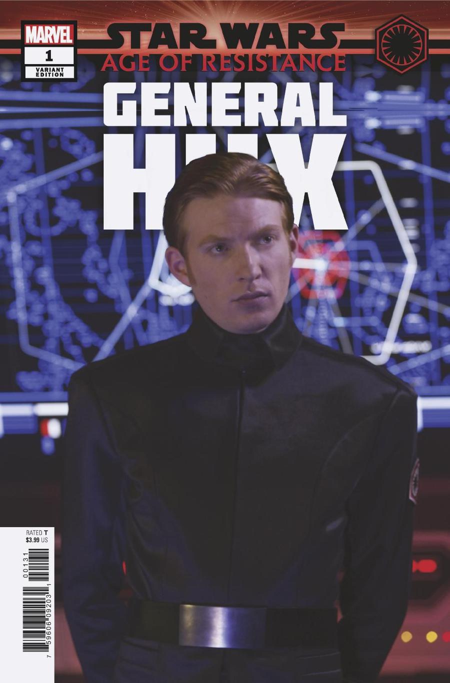 Star Wars Age Of Resistance General Hux #1 Cover D Incentive Movie Variant Cover