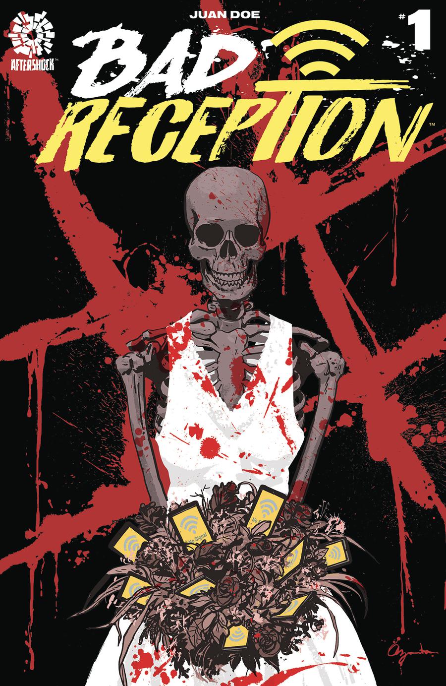 Bad Reception #1 Cover B Incentive Paul Azaceta Variant Cover