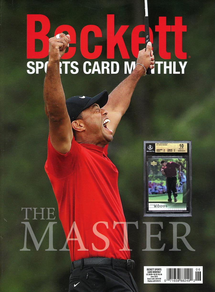 Beckett Sports Card Monthly #411 Vol 36 #6 June 2019
