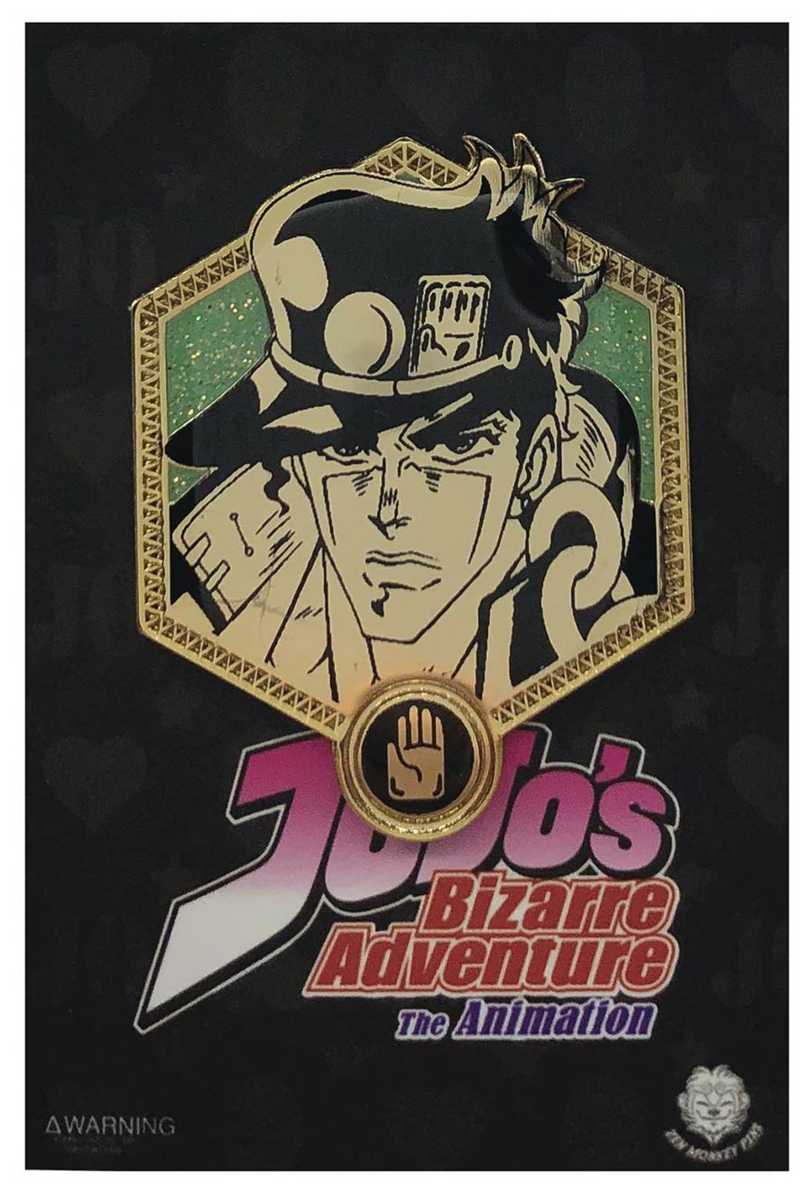 JoJos Bizarre Adventure Pin - Golden Jotaro
