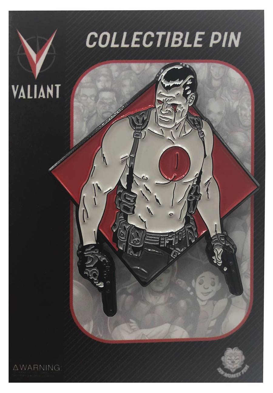 Valiant Comics Heroes Enamel Pin - Bloodshot Diamond