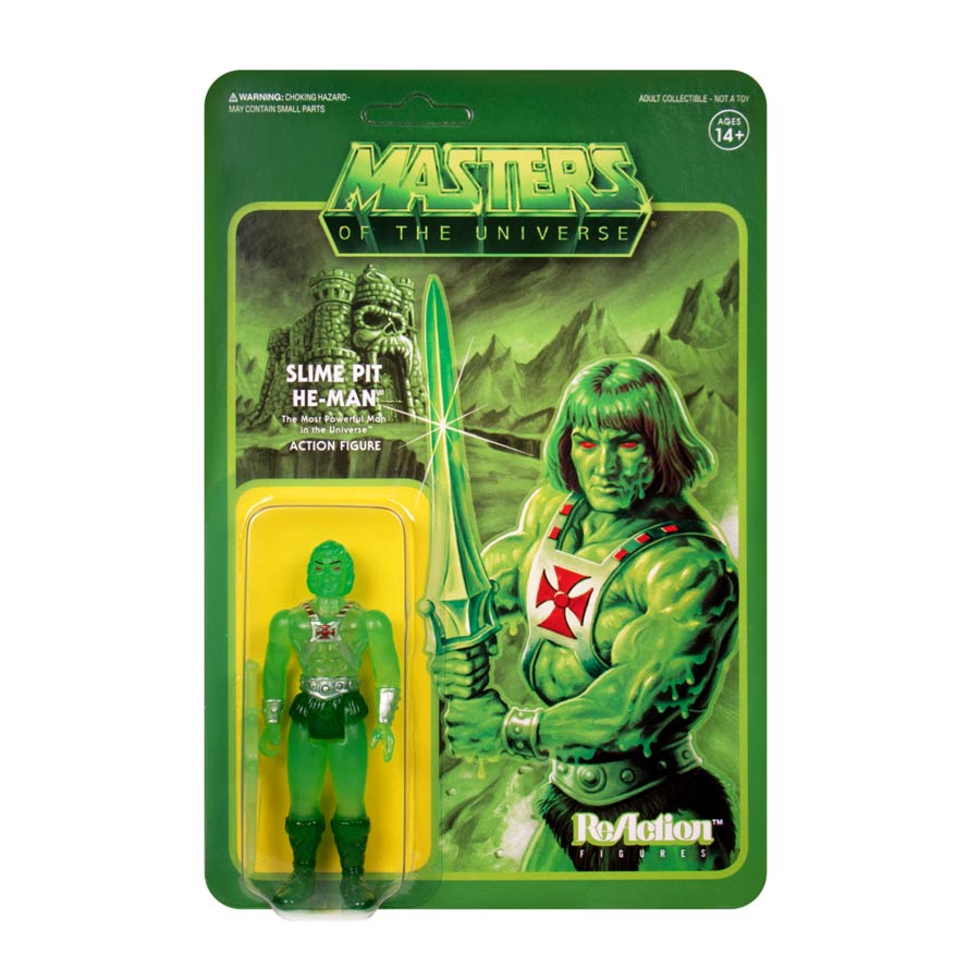 Masters Of The Universe ReAction Figure - Slime Pit He-Man