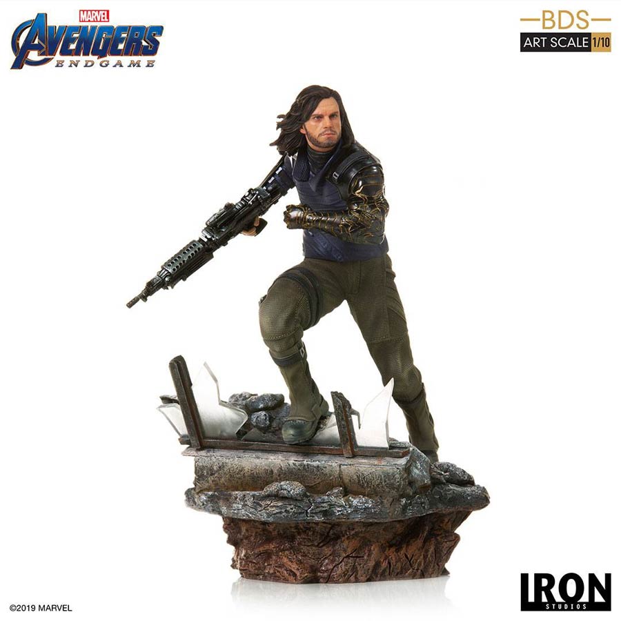 Avengers Endgame Winter Soldier 1/10 Scale Art Scale Statue