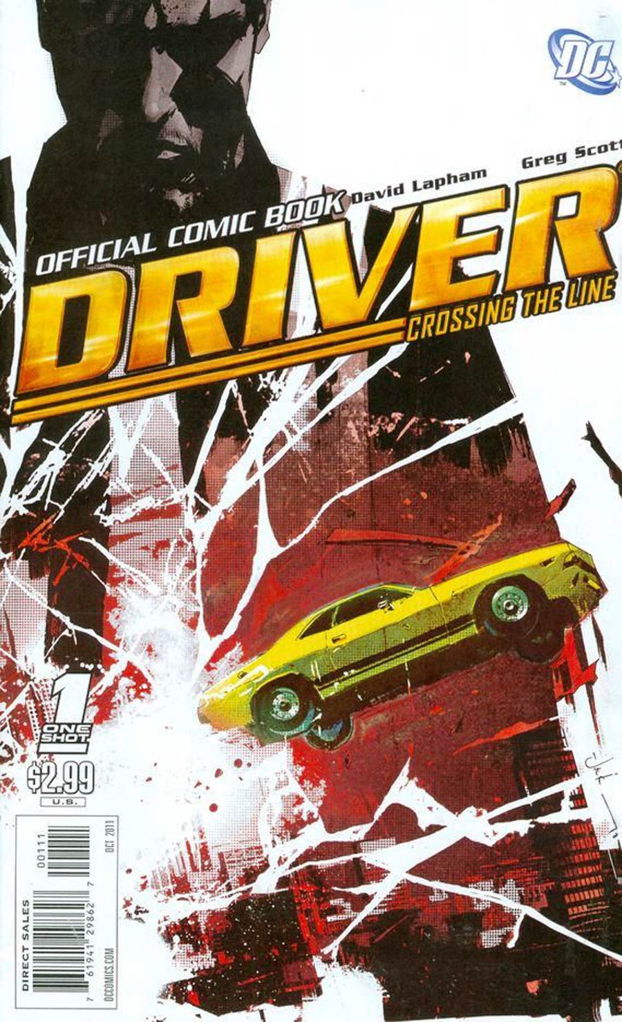 Driver Crossing The Line #1 Cover A Red Cover