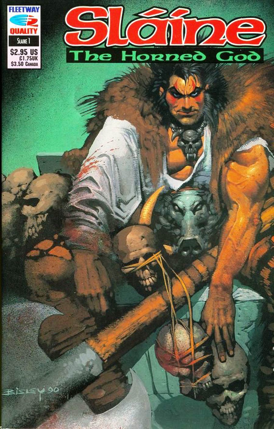 Slaine The Horned God (1990) #1