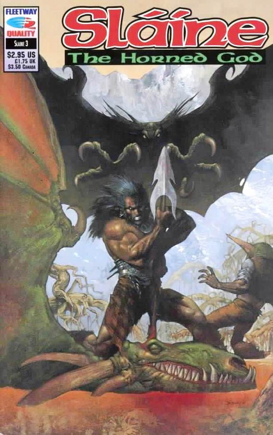 Slaine The Horned God (1990) #3