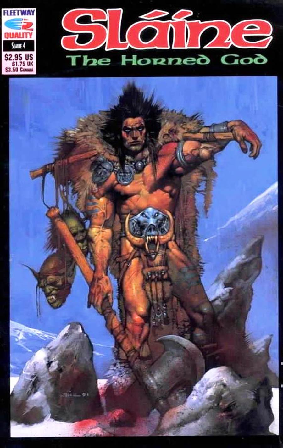 Slaine The Horned God (1990) #4