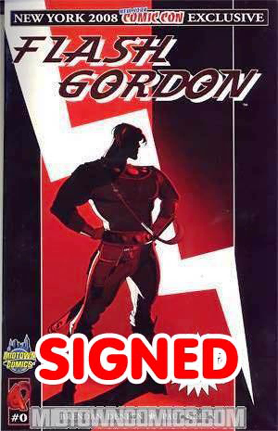 Flash Gordon Vol 6 #0 Cover B Midtown Exclusive NYCC Edition Signed Brendan Deneen J.M. DeMatteis