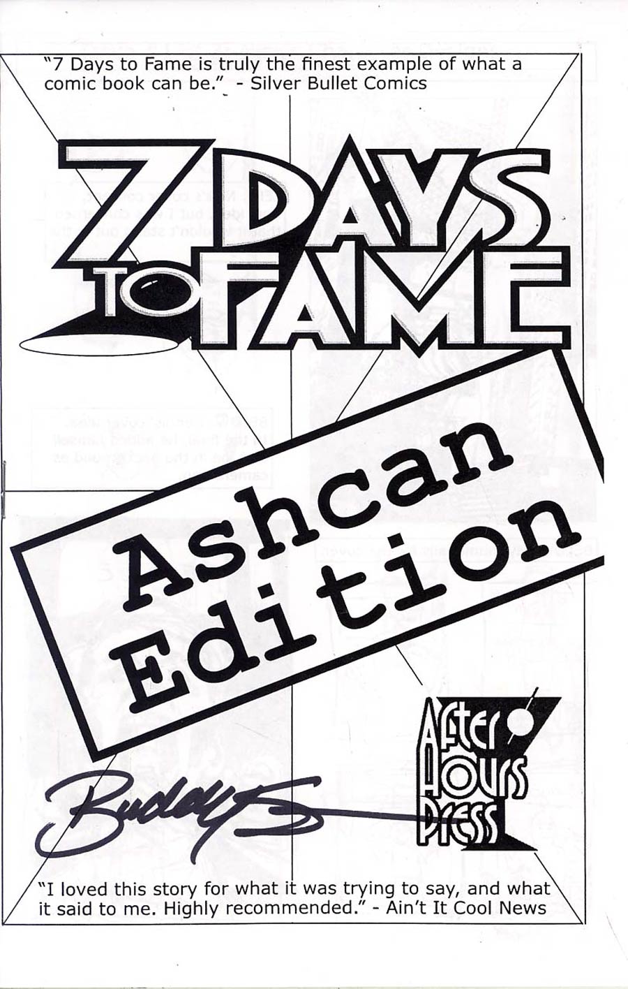 7 Days To Fame Ashcan Edition