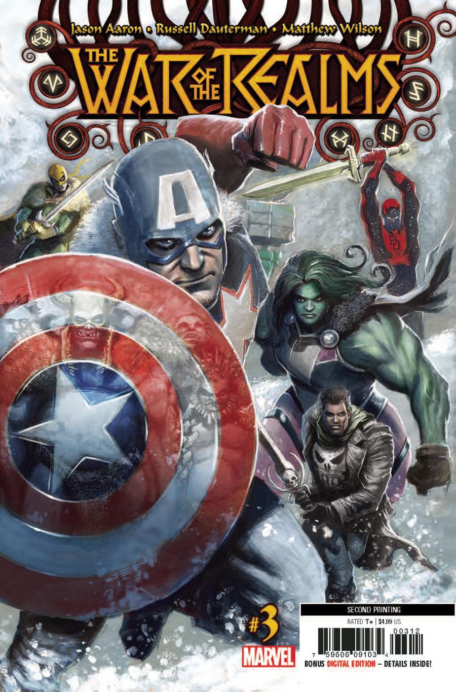 War Of The Realms #3 Cover J 2nd Ptg Variant Juan Ferreyra Cover