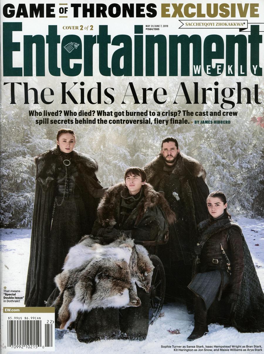 Entertainment Weekly #1564 / #1565 May 31 / June 7 2019