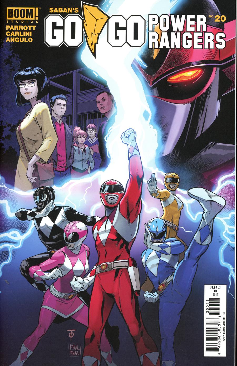 Sabans Go Go Power Rangers #20 Cover A Regular Marcus To Cover