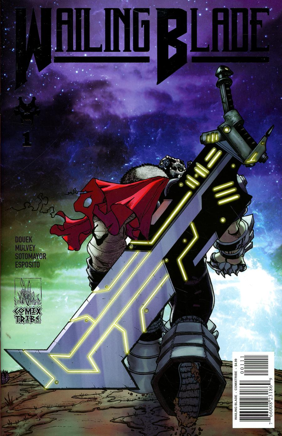 Wailing Blade #1 Cover A Night Silver Foil