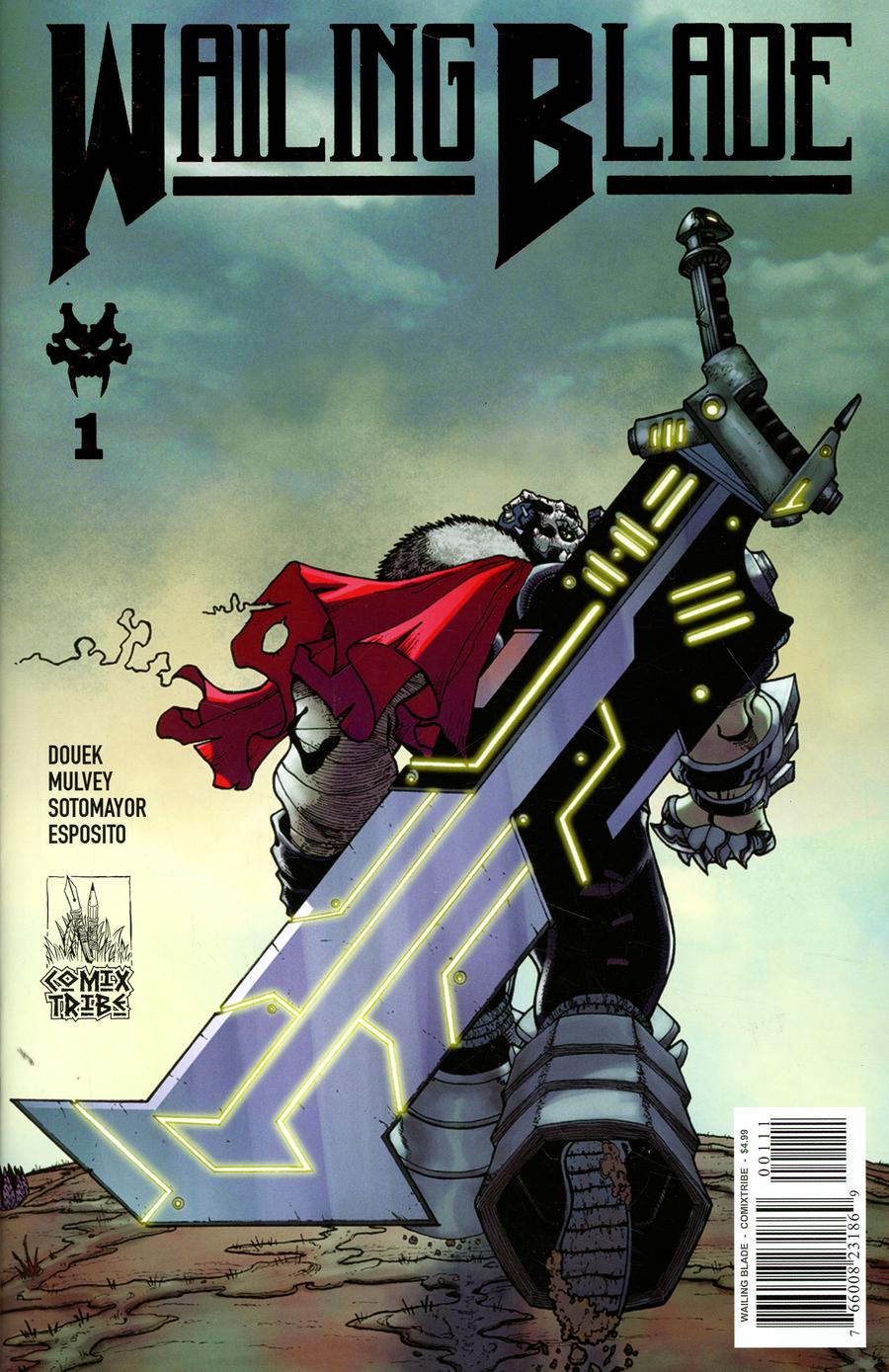 Wailing Blade #1 Cover B Day Gold Foil