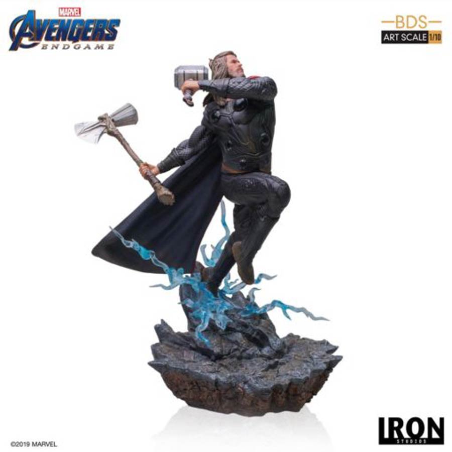 Avengers Endgame Thor 1/10 Scale Battle Diorama Art Scale Statue