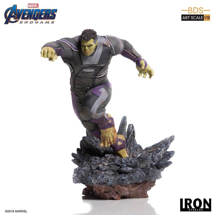 Avengers Endgame Hulk 1/10 Scale Battle Diorama Art Scale Statue