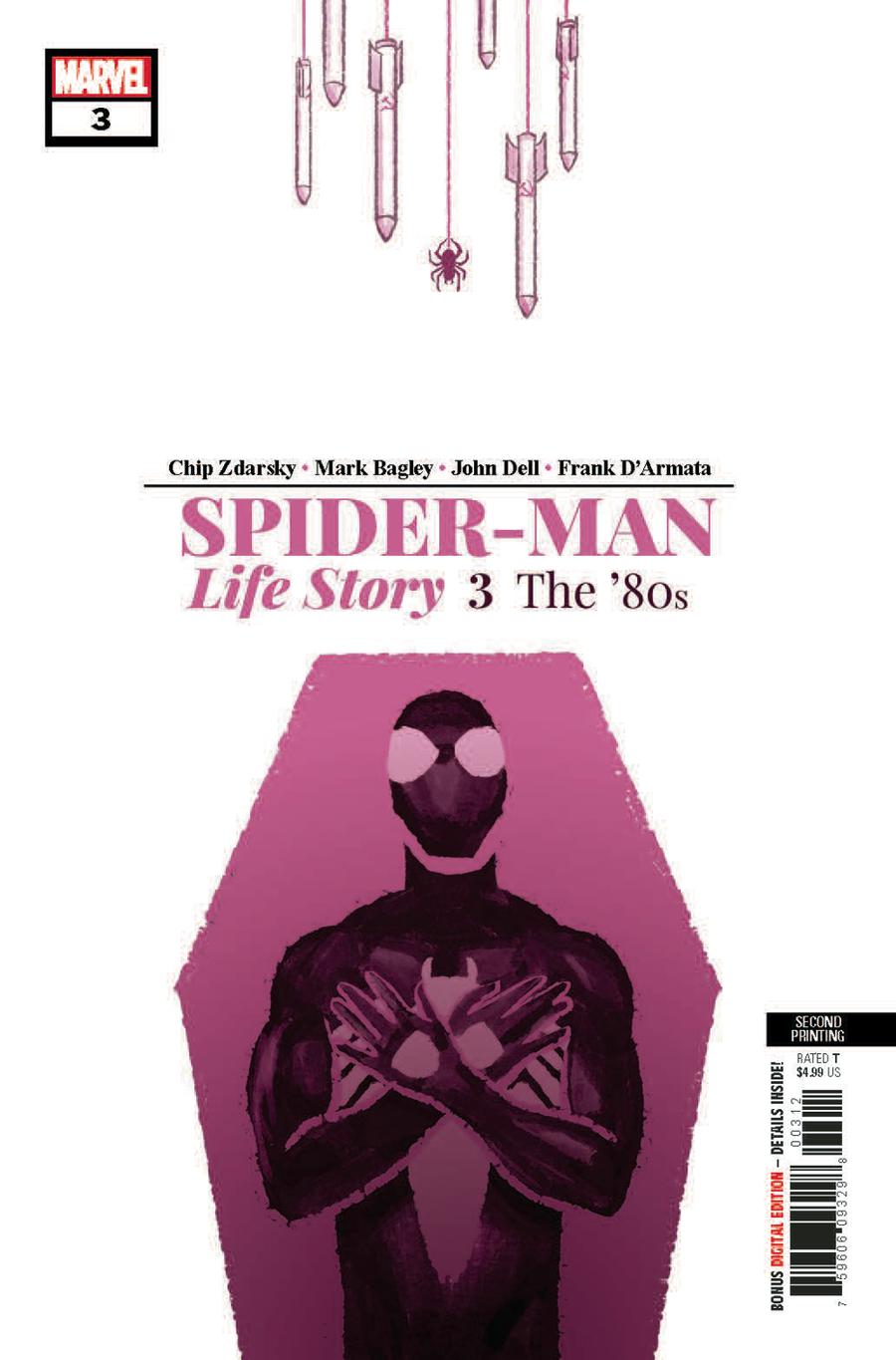 Spider-Man Life Story #3 Cover C 2nd Ptg Variant Mark Bagley Cover