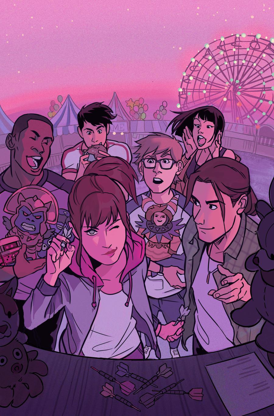Sabans Go Go Power Rangers Forever Rangers #1 Cover C Variant Gabriel Picolo Cover