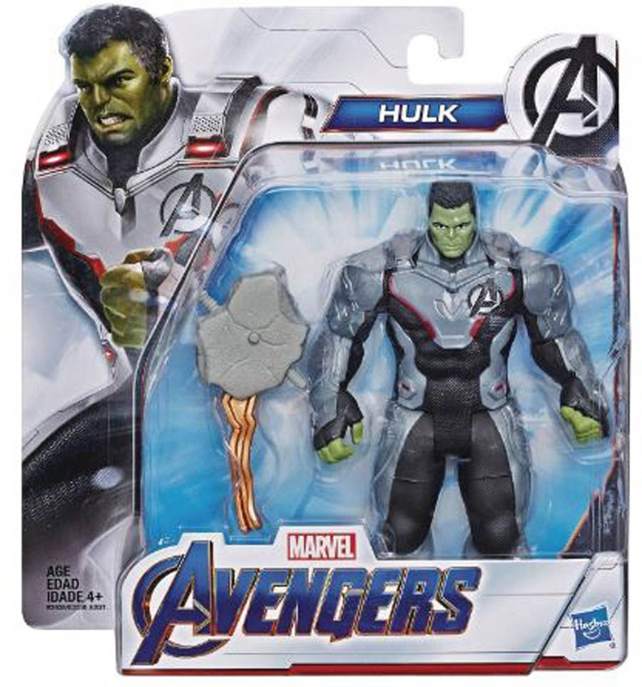 Avengers Endgame Deluxe 6-Inch Action Figure Assortment 201901 - Team Suit Hulk
