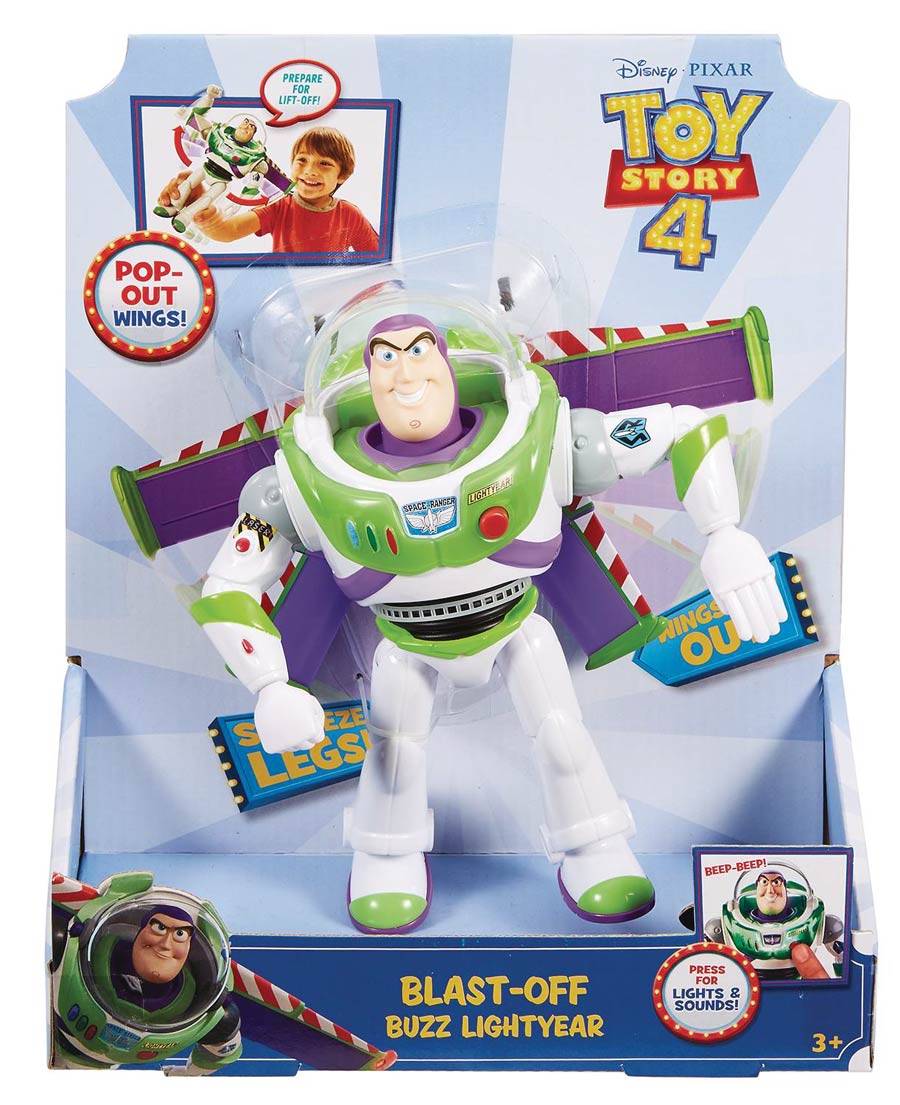 Toy Story 4 Blast-Off Buzz Lightyear Figure