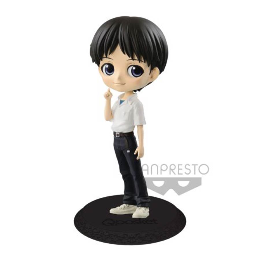 Evangelion Movie Q Posket Figure - Shinji Ikari Version 1