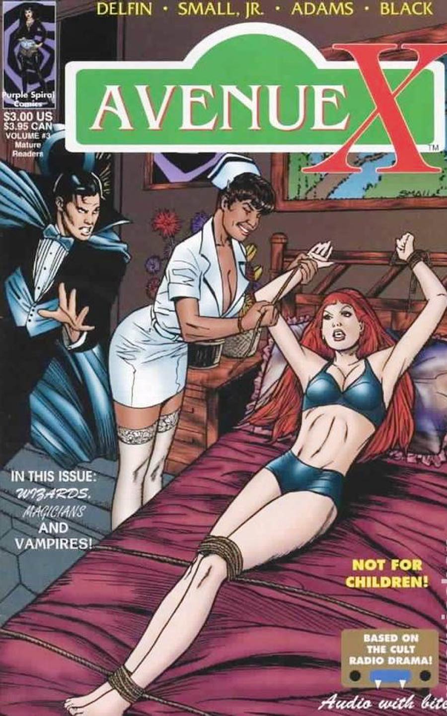 Avenue X (Purple Spiral Comics) #3 Cover A