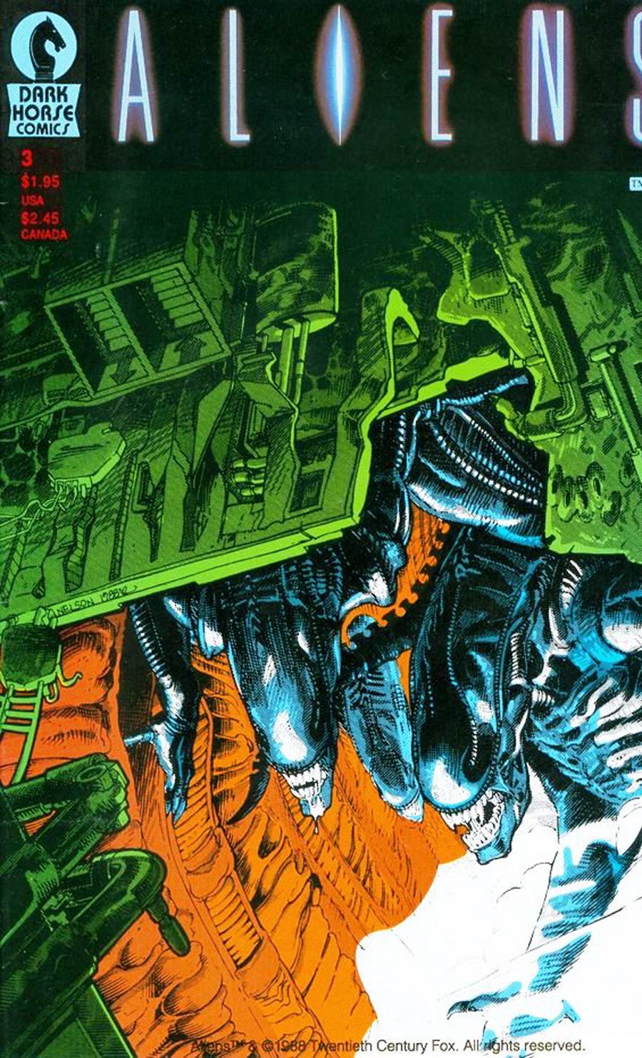 Aliens #3 Cover C 3rd Ptg