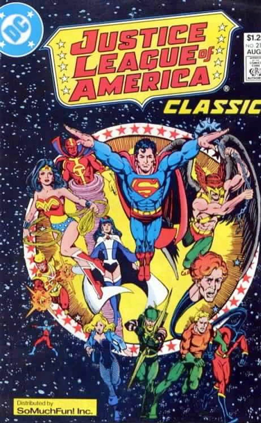 Justice League Of America #217 Cover B So Much Fun Inc Reprint