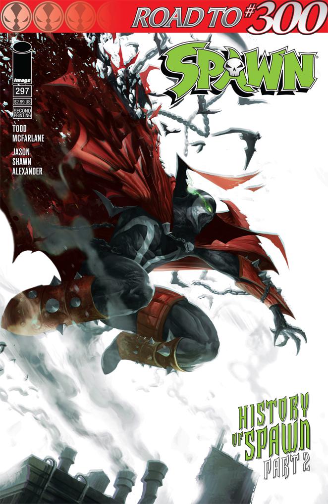 Spawn #297 Cover D 2nd Ptg Variant Francesco Mattina Cover