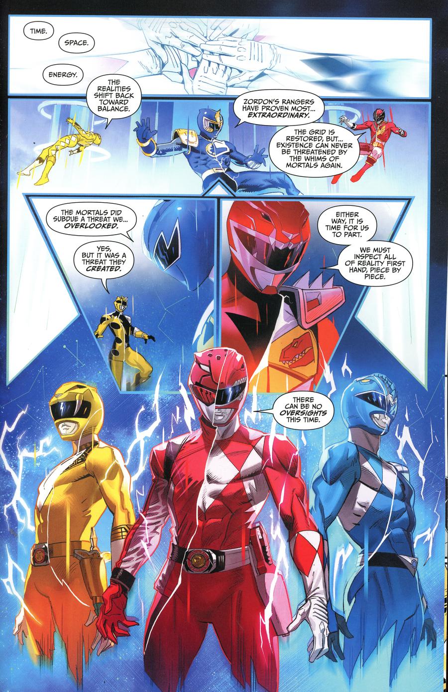 Mighty Morphin Power Rangers (BOOM Studios) #40 Cover C Variant Dan Mora Cover