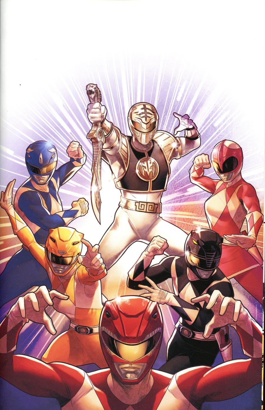 Mighty Morphin Power Rangers (BOOM Studios) #40 Cover E Incentive Jamal Campbell Variant Cover