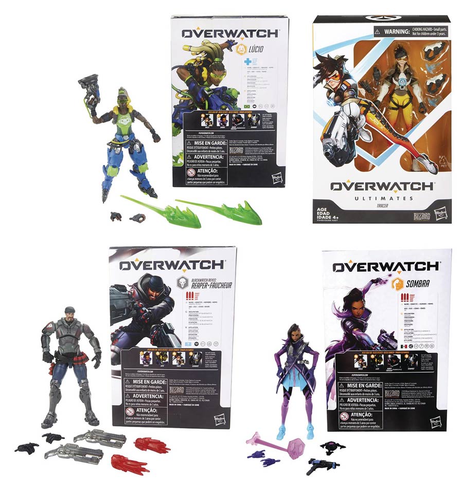 Overwatch Ultimates 6-Inch Action Figure Assortment Case 201901